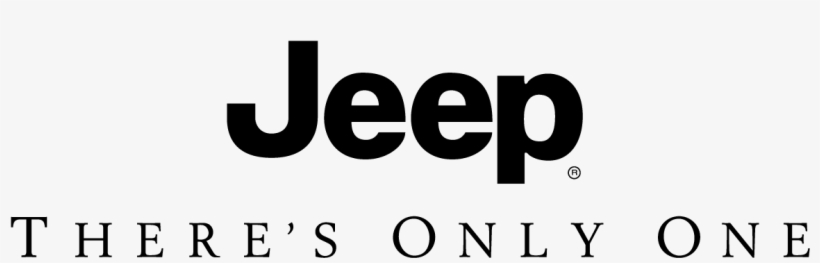 Jeep There's Only One Logo Vector - Jeep Logo And Slogan, transparent png #4251539