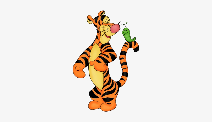 Baby Blocks Clipart - Tiger From Pooh Bear, transparent png #4251589