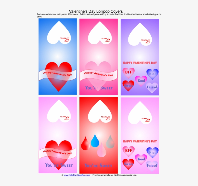 Photo - Valentines Day Candy Gram Tags, transparent png #4251924