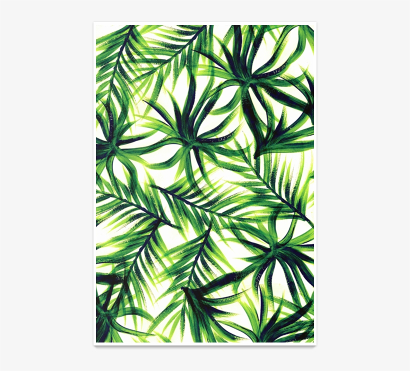 Poster Folhas Tropicais I De Vitor Costana - Folhas Tropicais, transparent png #4252428