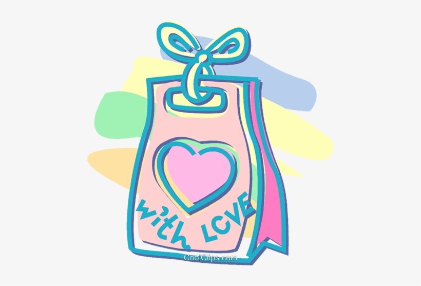 Valentine's Day Treat Bag Royalty Free Vector Clip - Special Needs, transparent png #4252430