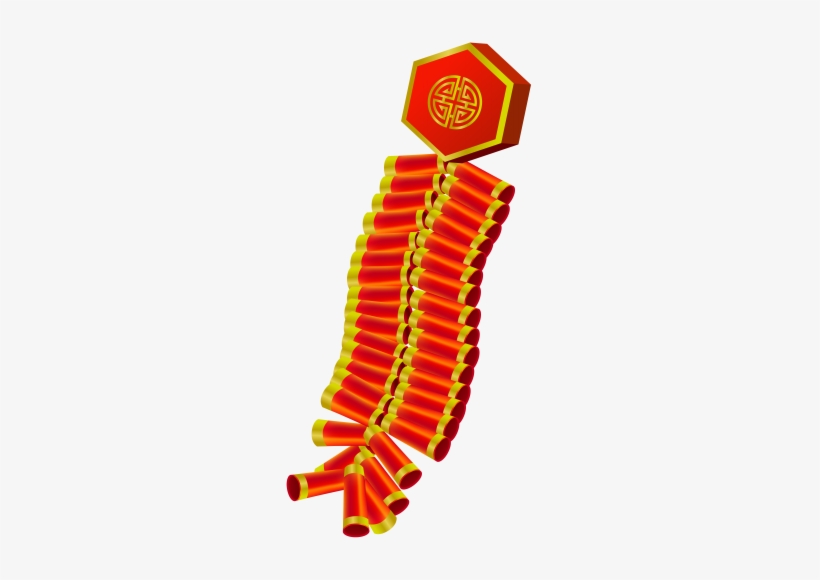 Chinese Firecrackers Png Clip Art - Chinese Fire Crackers Png, transparent png #4252652
