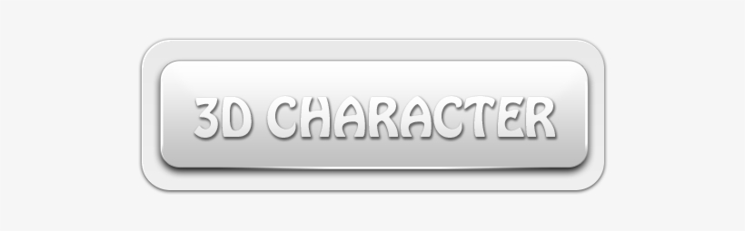 3d Character - Monochrome, transparent png #4252966