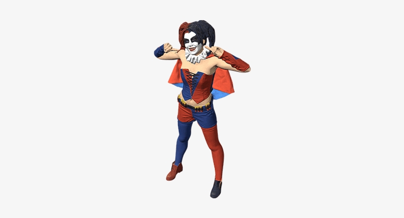 Harley Quinn Cosplayer - Halloween Costume, transparent png #4253086