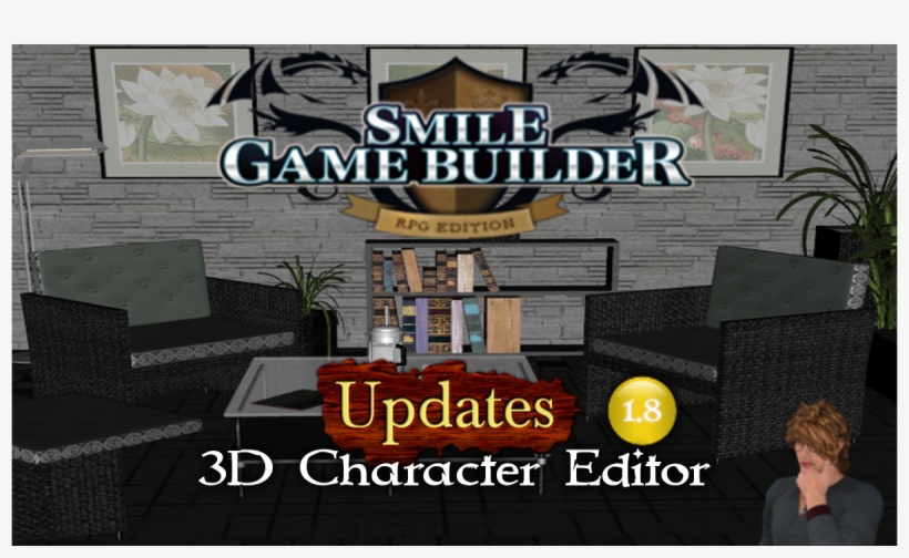 3d Character Editor Smile Game Builder Update - Smile Game Builder, transparent png #4253132