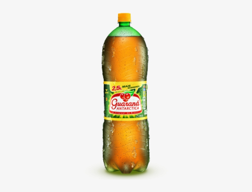 Refrigerante Guaraná Antarctica Pet 2,5 L - Guarana Antarctica, transparent png #4253183