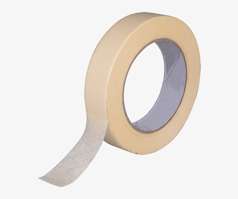 Cinta Adhesiva Crepp - Adhesive Tape, transparent png #4253265