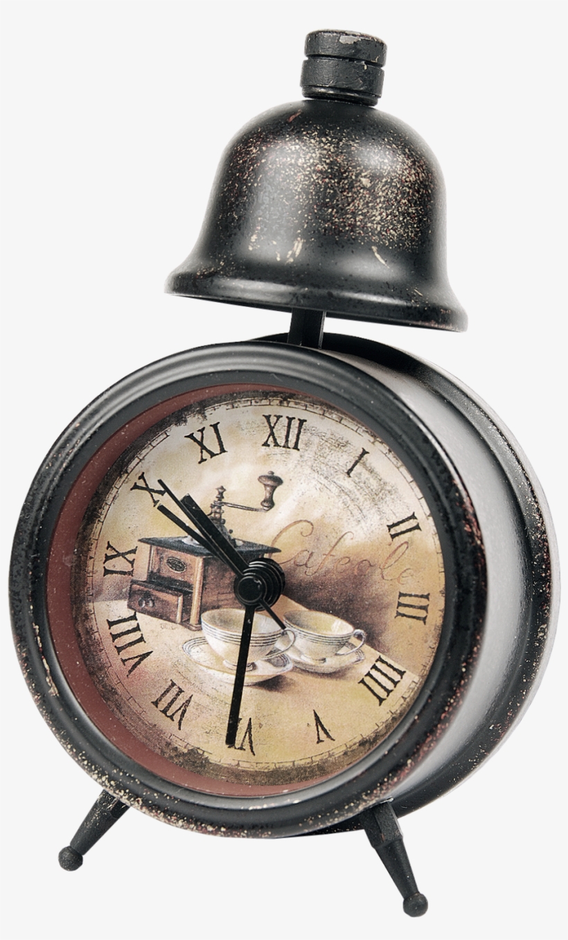Pintado A Mano De Un Antiguo Reloj Despertador Png - Portable Network Graphics, transparent png #4253496