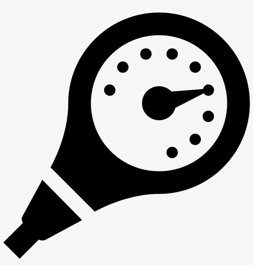 Scuba Pressure Gauge Icon - Pressure Valve Icon Png, transparent png #4253672