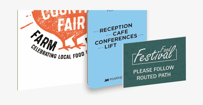 Dibond Is A Hardwearing Aluminium Sign Board, Perfect - Printing, transparent png #4253723