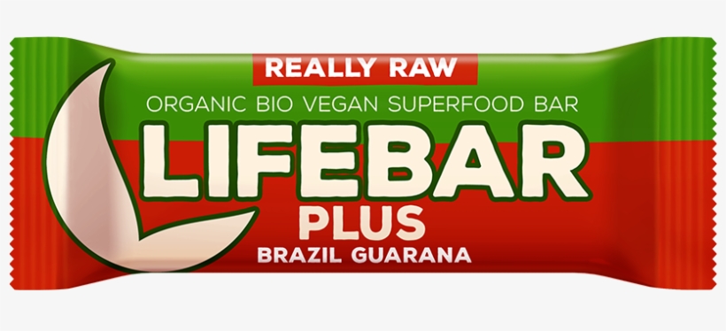 Raw Organic Brazil Guarana Lifebar Plus - Lifebar Plus, transparent png #4253985