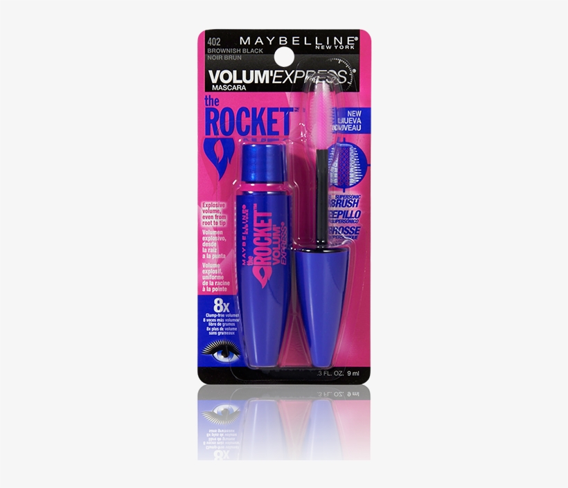 Product Maybeline@1x - Beauty New Maybelline Volumexpress The Rocket Mascara, transparent png #4254630
