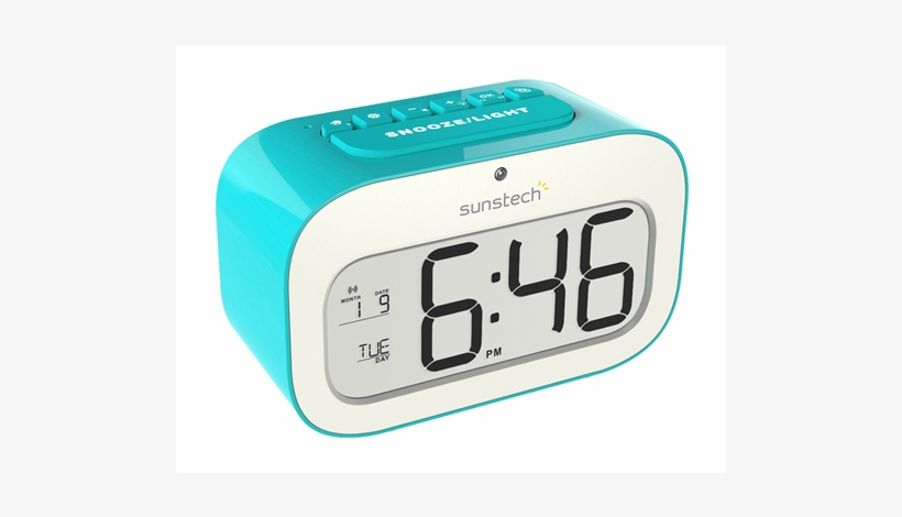 Despertador Sunstech Ckd30bl - Sunstech Wake Ckd30gn, transparent png #4254652