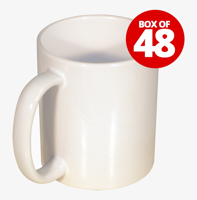 Mug - All White - 11 Oz Mug, transparent png #4255222
