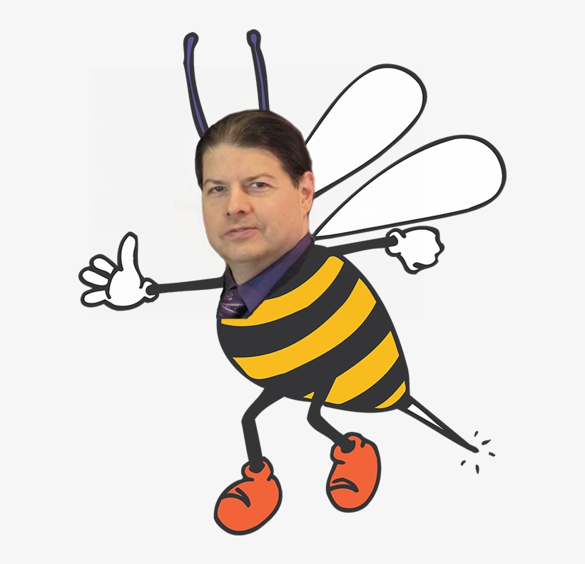 The Magical Madcap World Of Dr - Bee Gone, transparent png #4255287