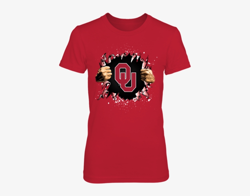 Tearing Shirt Oklahoma Sooners Shirt - Wrestling, transparent png #4255290