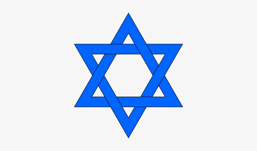 Estrella De David Con Triángulos Equiláteros Entrelazados - Star Of David, transparent png #4255732