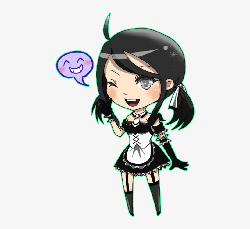 Clip Arts Related To - Chibi Maid Png, transparent png #4256151