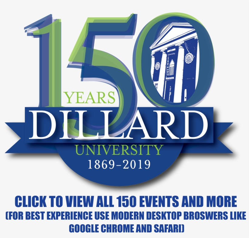 150 Logos Colorful Btn - Dillard University, transparent png #4256201