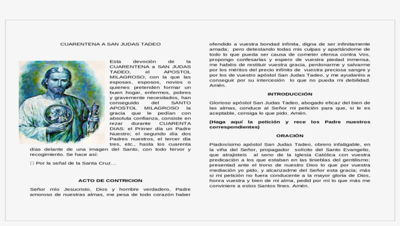 557212ba497959fc0b90cd20 - Cuarentena A San Judas Tadeo, transparent png #4256420