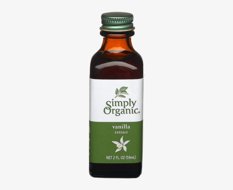 Simply Organic Vanilla Extract - Simply Organic - Madagascar Vanilla Non-alcoholic Flavoring, transparent png #4256535