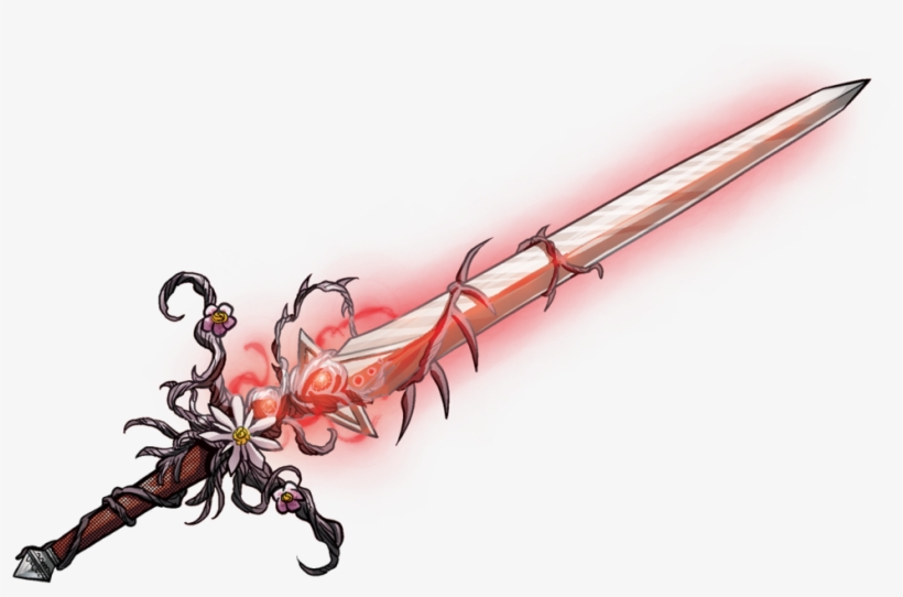 Hellroot Broadsword By Self-replica - Magic Weapon Png, transparent png #4256586