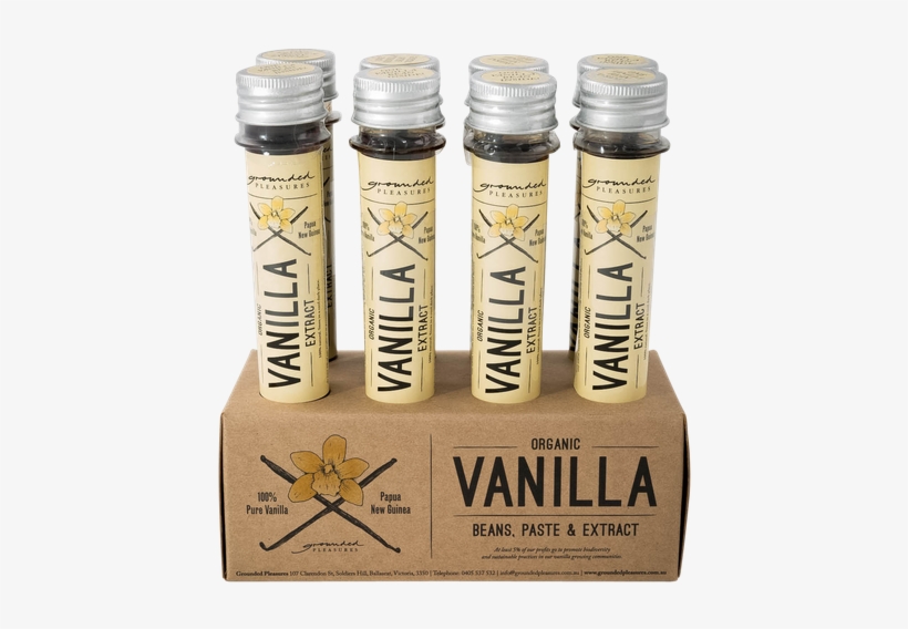 Organic Vanilla Extract - Bottle, transparent png #4256704