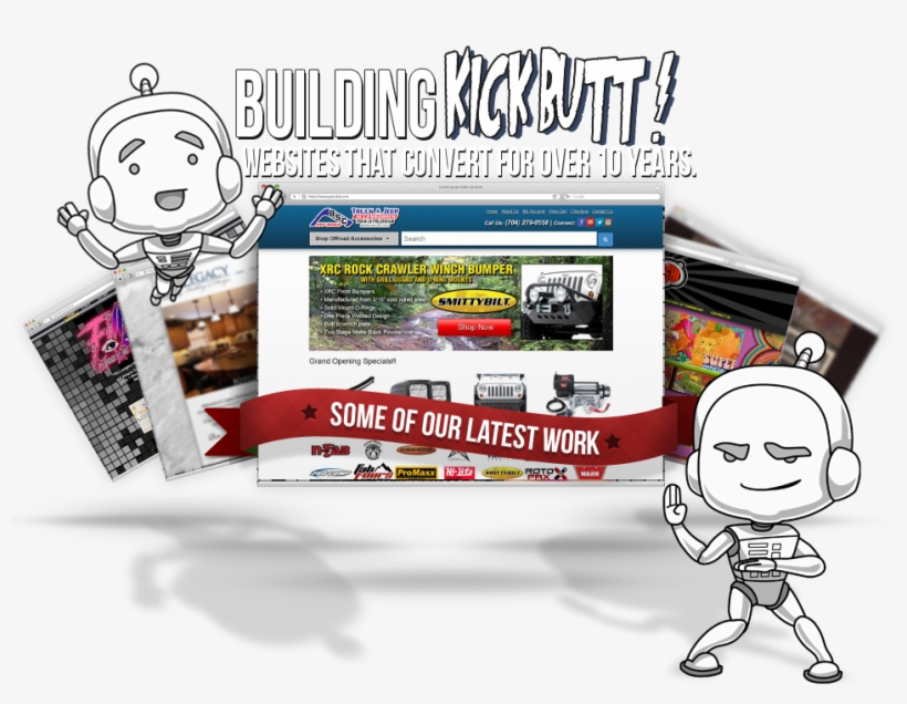 Kick Butt Web Design - The Clever Robot Inc., transparent png #4256782