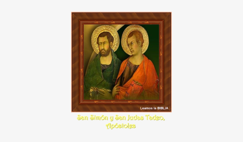 En La Fisonomía Del Apóstol, El Rasgo Característico - St Simon And St Jude, transparent png #4256958