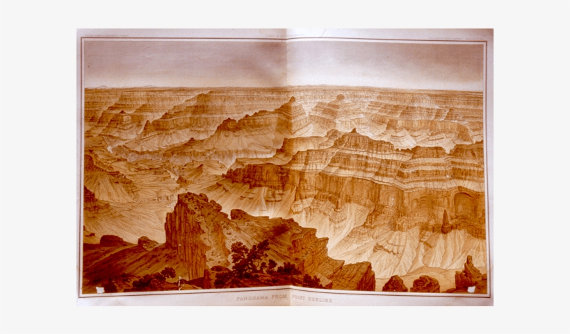 Panorama From Point Sublime Ii - Framed Art: Holmes' Grand Canyon: Panorama From Point, transparent png #4257340