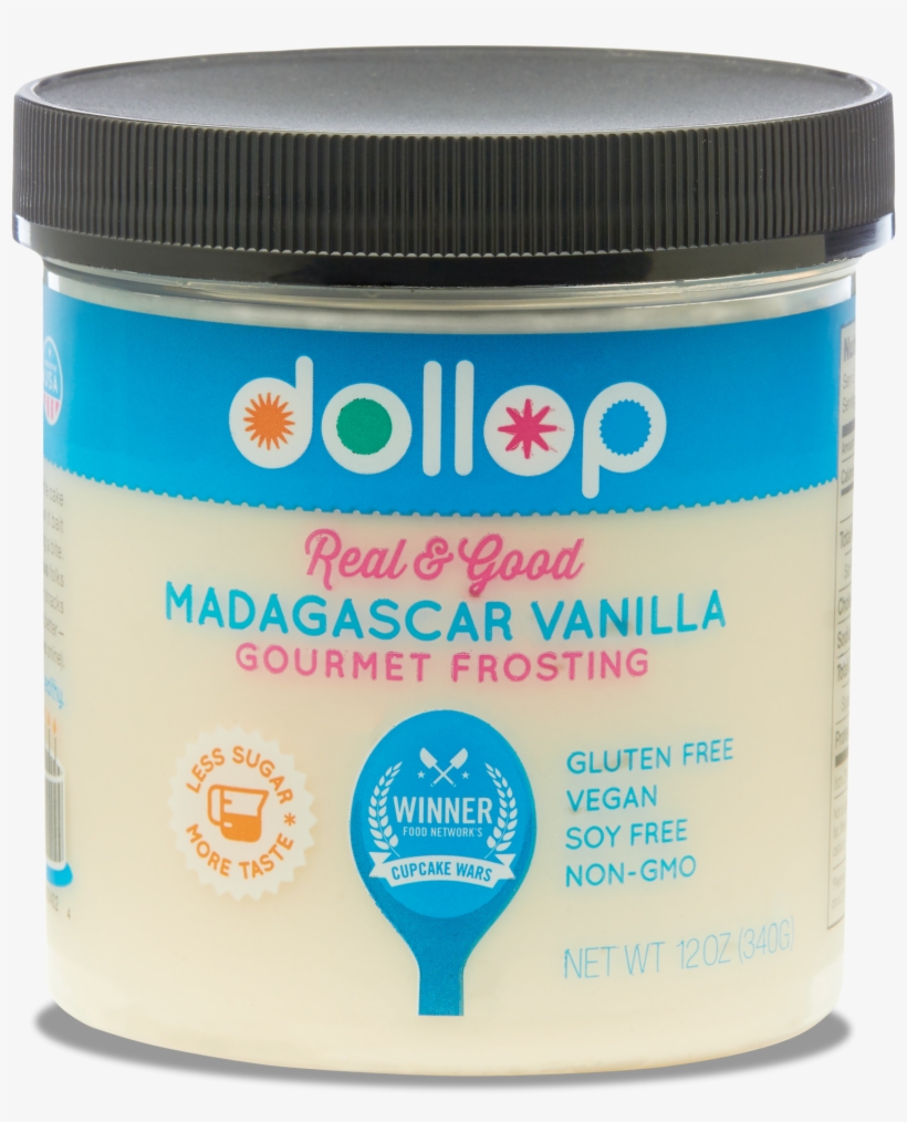 Madagascar Vanilla Frosting Spread - Dollop Gourmet, transparent png #4257383