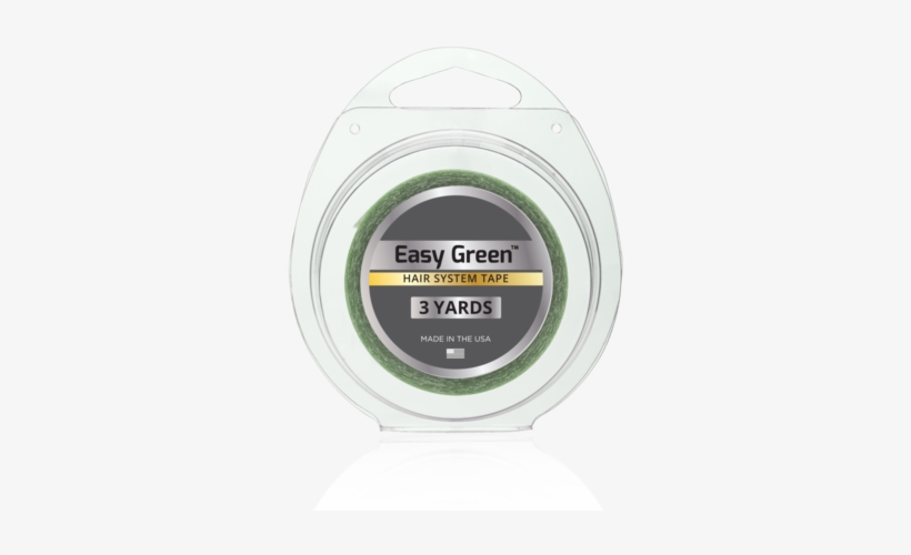 Easy Green Tape Rolls - Yeşil Protez Saç Bandı 3 Metre Rulo, transparent png #4257684