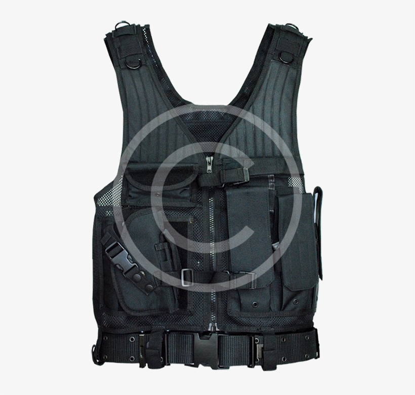 Paintball Combat Bulletproof Vest - Vest, transparent png #4258162