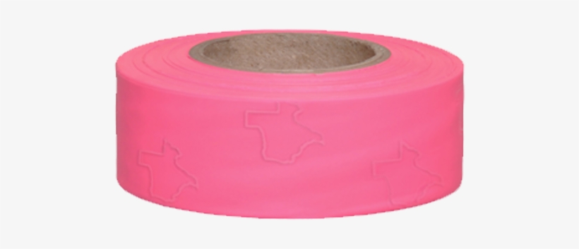 Presco Pink Texas Roll Flagging Tape - Presco Txpg-658 150 Length X 1-3 16 Width Pvc Film, transparent png #4258202