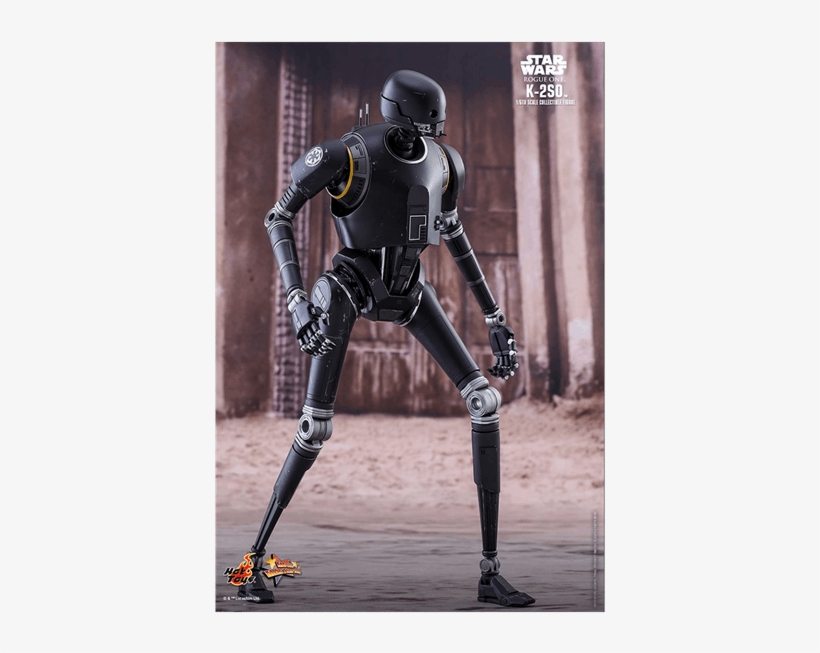 1 Of - 1:6 Rogue One : A Star Wars Story - K-2so Figure Mms406, transparent png #4258313