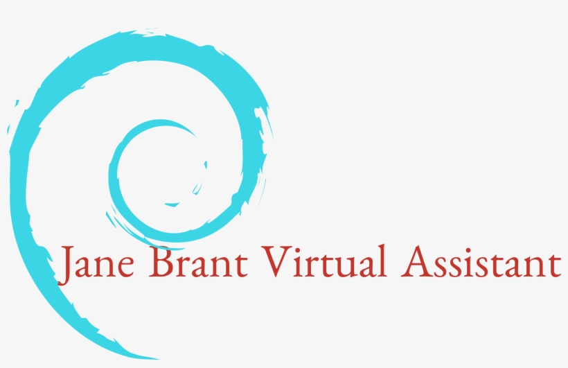 Jane Brant Virtual Assistant Logo - Logo Debian, transparent png #4258333