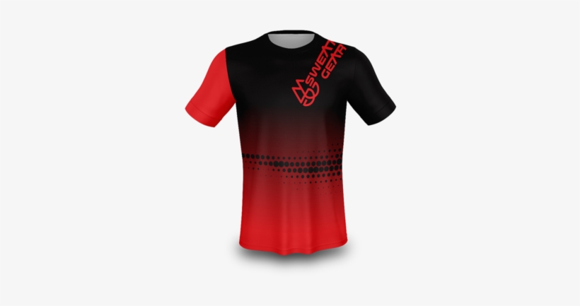 Red Swoosh - Polo Shirt, transparent png #4258912