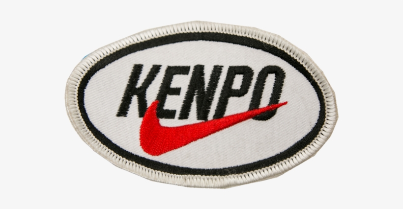 1391 Kenpo Swoosh Patch 4"w - Emblem, transparent png #4259073