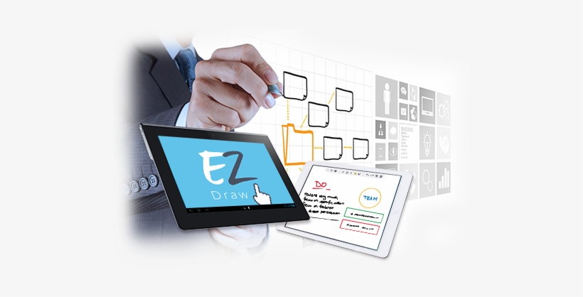 Free App For Ios And Android Tablets - Aver Ezdraw, transparent png #4259191