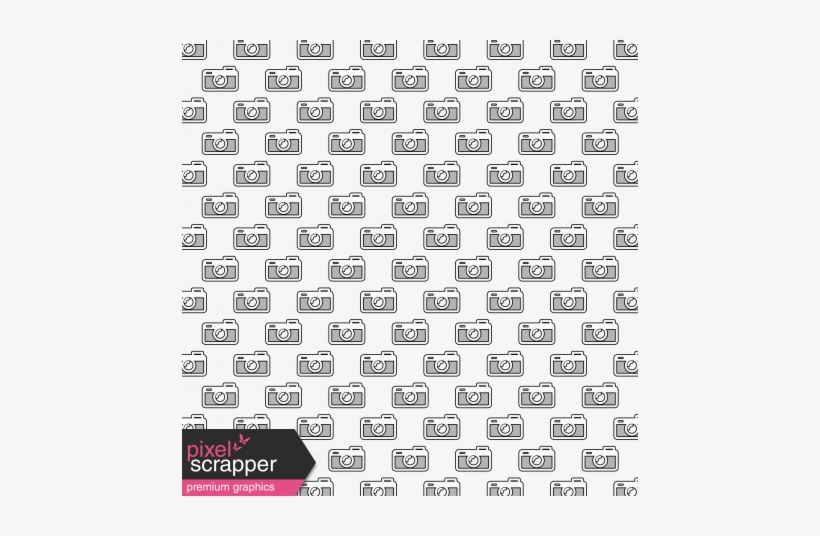 Paper Templates - Fun 1 - 011 Camera - Digital Scrapbooking, transparent png #4259328