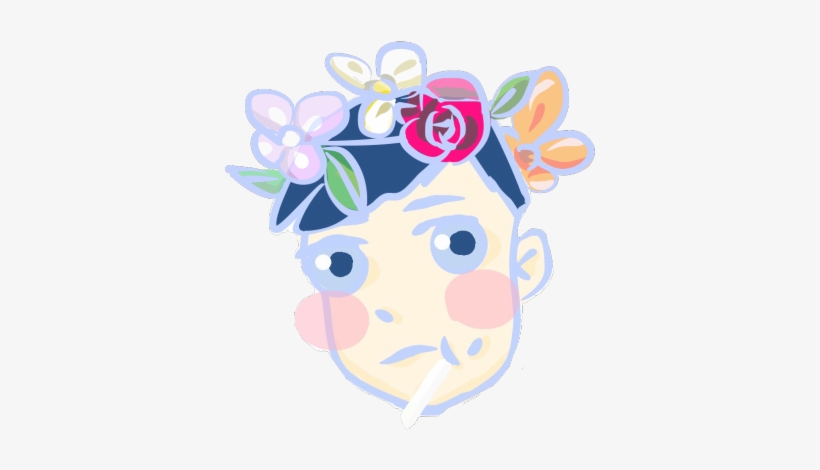 “ Classic Phil With Flower Crown “ This Is Not The - Cartoon, transparent png #4259370