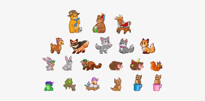 Click To See Printable Version Of Baby Animals Printable - Free Printable Animal Stickers, transparent png #4259454