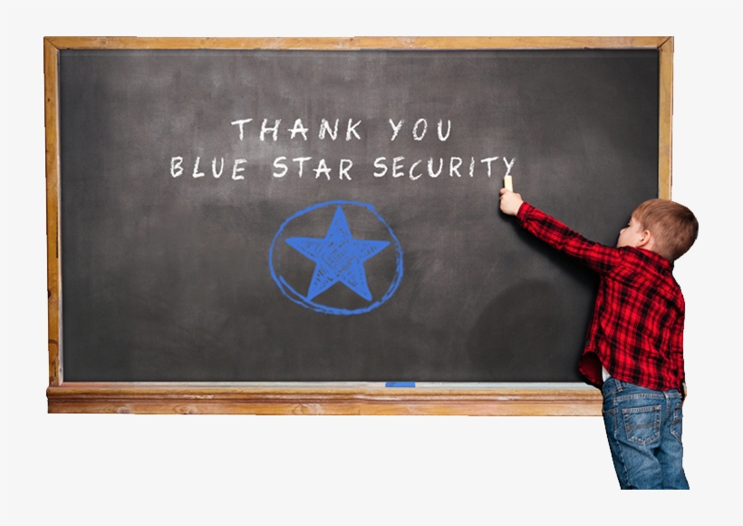 Thank You Blue Star Security - Teacher, transparent png #4259713