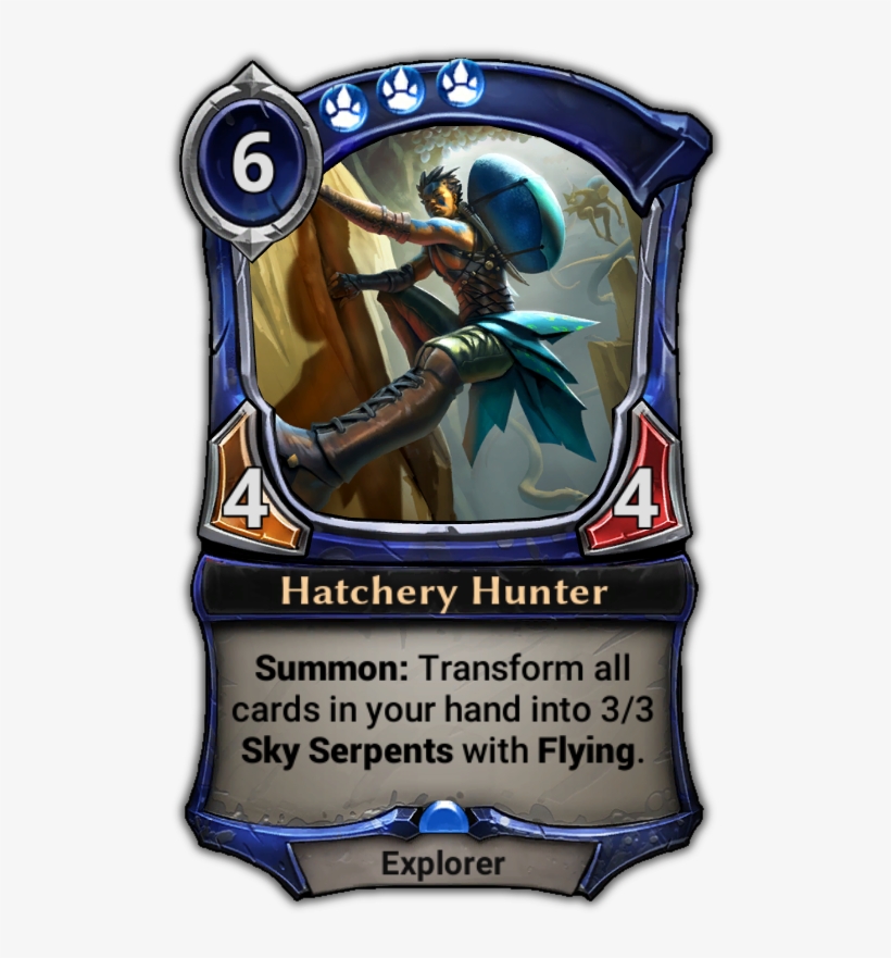Hatchery Hunter - Witching Hour Eternal Card Game, transparent png #4259716