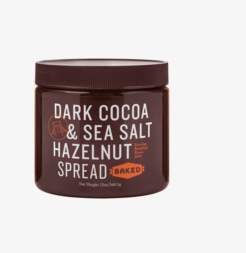 Dark Cocoa & Sea Salt Hazelnut Spread - Hazelnut, transparent png #4259807
