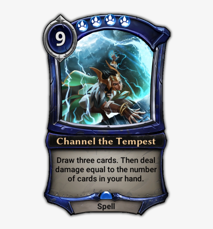 Channel The Tempest - Frog Eternal Card Game, transparent png #4259870
