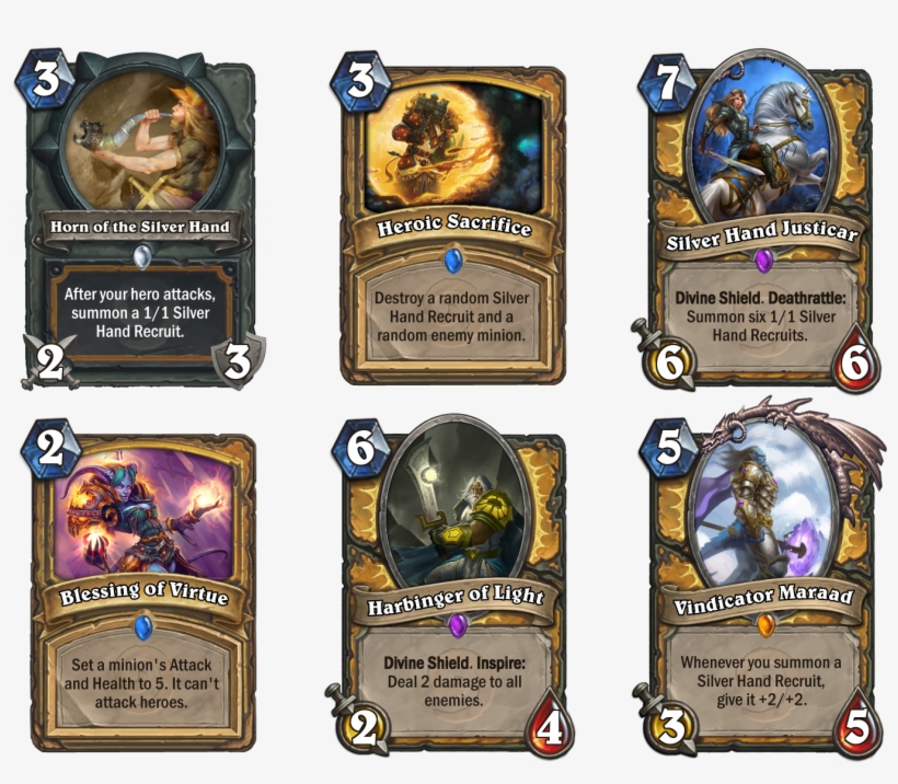 "the Order Of The Silver Hand Comes For You - Divine Shield Silver Hand Recruit, transparent png #4260115