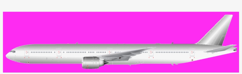 9fx0vst ] - Boeing 777 300er Template, transparent png #4260165