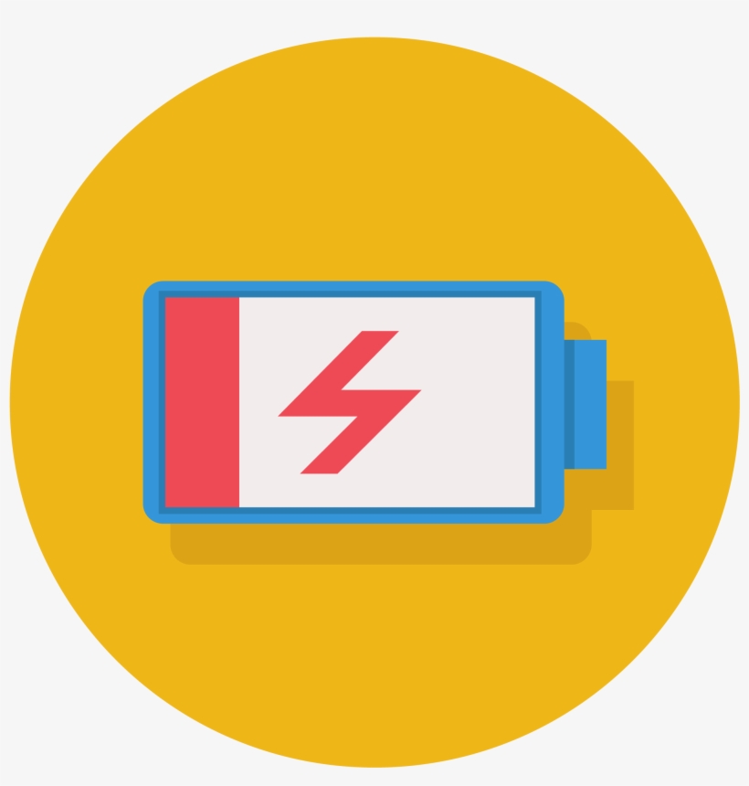 What You Should Do To Extend Your Phone's Battery Life - Battery Drain Icon, transparent png #4260190