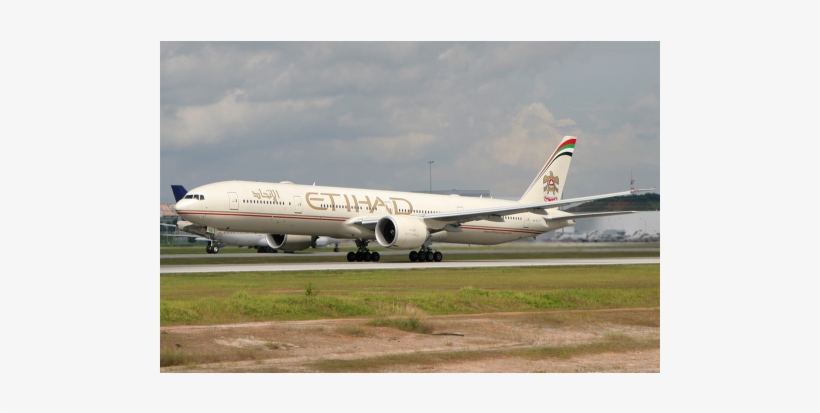 Avia Decals - Boeing 777 Etihad, transparent png #4260291